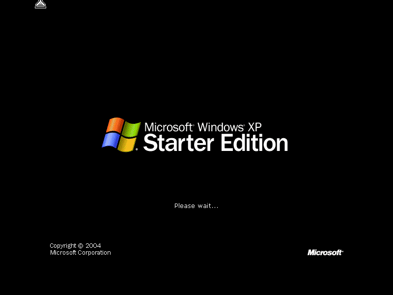 windows xp starter edition watermark
